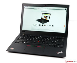Onder de loep: Lenovo ThinkPad A285. Testmodel voorzien door Lenovo Germany.
