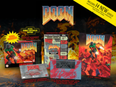 Limited Run Games brengt naast andere goodies voor verzamelaars een gethematiseerde SNES DOOM Cartridge uit (bron: Limited Run Games)