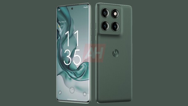 Vermeende render van de Motorola Moto Edge 70. (Afbeeldingsbron: Android Headlines)