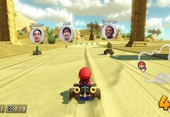 Mario Kart 8 Deluxe ondersteunt nu de optionele camera van de Nintendo Switch 2.