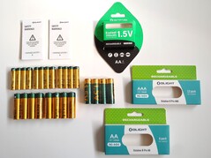 Batterijen. (Afbeeldingsbron: Notebookcheck)