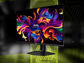 MSI heeft nog geen releasedatum vastgesteld voor zijn nieuwe 31,5-inch QD-OLED gaming monitoren. (Afbeeldingsbron: MSI)