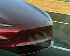 Tesla Model Y Standaard render in rode kleur (bron: Moose/X)