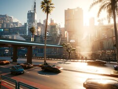 Night City uit Cyberpunk 2077. (Afbeeldingsbron: Steam)