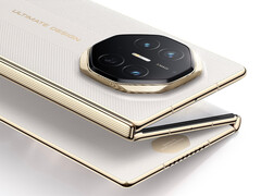Huawei&#039;s Mate XTs lijkt iets dunner te zijn dan het model van vorig jaar. (Afbeeldingsbron: Huawei)