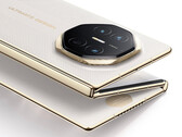 Huawei's Mate XTs lijkt iets dunner te zijn dan het model van vorig jaar. (Afbeeldingsbron: Huawei)