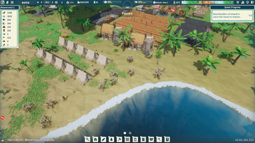 Afbeelding: Een screenshot van de gameplay van Settlement Survival.