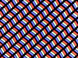 Subpixel raster