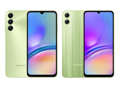 De Galaxy A05s en Galaxy A05, van links naar rechts. (Afbeeldingsbron: Samsung)