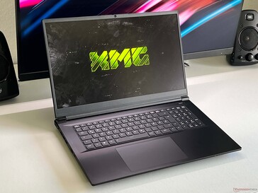 XMG Focus 17 met RTX 5070 Ti laptop (bron: Notebookcheck)