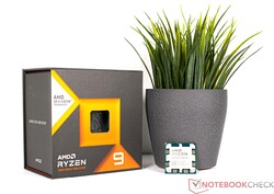 Testen van de AMD Ryzen 9 7950X3D. Test unit geleverd door AMD Duitsland