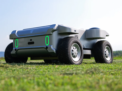 De modulaire tuinrobot van Apollo Turfstorm (foto) is bezig met crowdfunding op Kickstarter. (Afbeeldingsbron: Apollo Turfstorm)