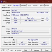 CPU-Z moederbord