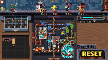 Een afbeelding van de gameplay van Clockwork Cleanup. (Afbeeldingsbron: Steam)
