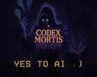 Banner voor AI-spel Codex Mortis (Afbeelding bron: Steam met bewerkingen)