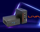 De Liva Z11 Plus kan worden uitgerust met maximaal de Intel Core Ultra 7 255H. Afgebeeld: een promofoto van de mini PC. (Afbeeldingsbron: ECS)