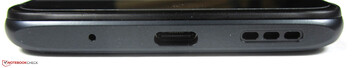 Bodem: Microfoon, USB-C 2.0, luidspreker
