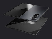 Het verschil in grootte tussen de Galaxy Z Fold6 en Galaxy Z Fold7 zou direct op moeten vallen. (Afbeeldingsbron: OnLeaks & Android Headlines)