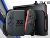 Nintendo wil blijkbaar dat de Switch 2 qua verscheepte eenheden ver voorloopt op de PS6. (Afbeeldingsbron: Nintendo/Tech Blood - bewerkt)