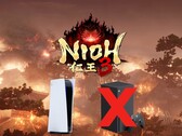 Nioh 3-logo getoond boven PS5- en Xbox-consoles