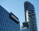 Samsung zegt dat hun nieuwe technologie is ontwikkeld in samenwerking met Medical AI. Afgebeeld - Het logo van Samsung op een gebouw. (Afbeeldingsbron: Babak Habibi op Unsplash)