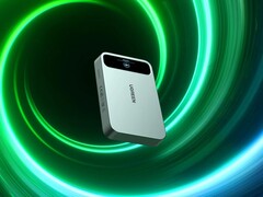 Ugreen's MagFlow AI Voice Recording Magnetic Power Bank werd aangekondigd op CES 2026. (Afbeeldingsbron: Ugreen)