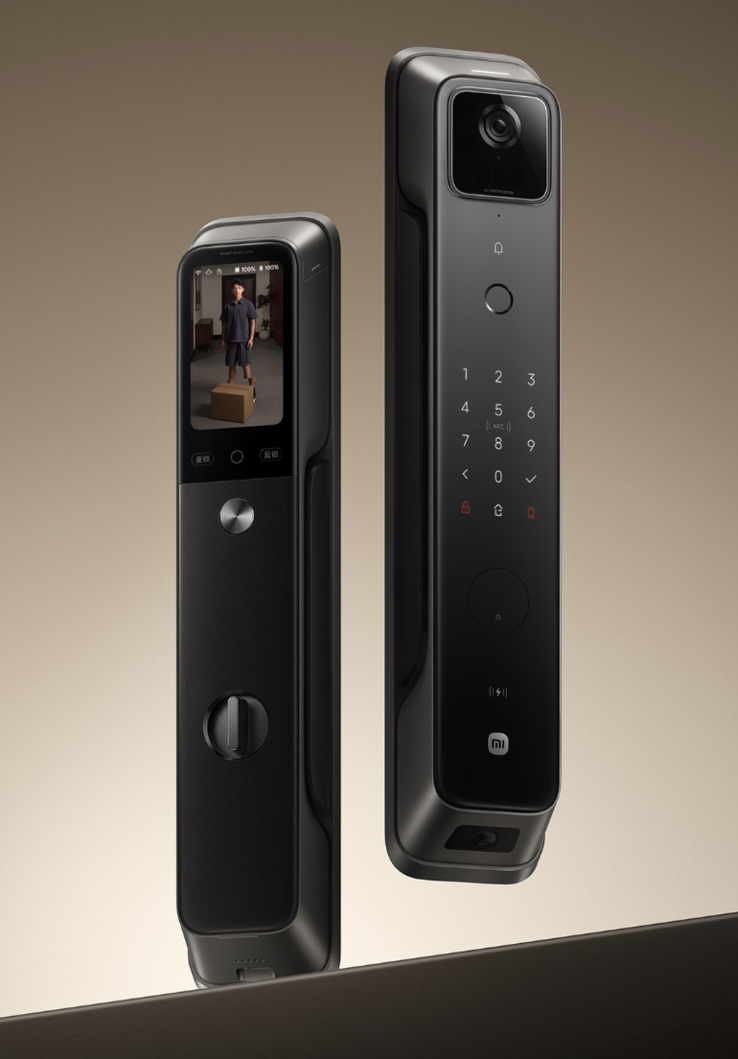 De Xiaomi Smart Door Lock 4 Pro Dual Camera Edition. (Afbeeldingsbron: Xiaomi)