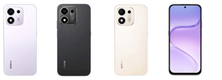 Kleuropties van de Honor 600S 5G.