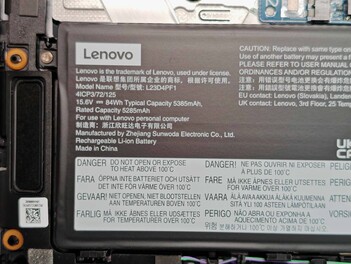 batterij-informatie over