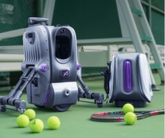 Met de Aceii One robotische ballenmachine kunnen tennissers slagen oefenen zonder partner. (Afbeeldingsbron: Aceii)