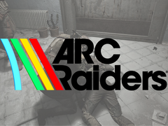 Afgebeeld - een screenshot van de proloog van het spel met het Arc Raiders-logo bovenaan (bron: Arc Raiders - bewerkt)