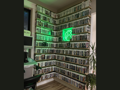 De volledige Noord-Amerikaanse Xbox 360 fysieke spelcollectie afgebeeld (bron: u/uncleseeth)