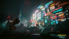 Nieuwe gameplaybeelden van Cyberpunk 2077 Phantom Liberty zijn getoond op Gamescom 2023 (afbeelding via CD Projekt Red)