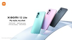 De Xiaomi 12 Lite 5G komt in ten minste drie kleuren. (Afbeelding bron: Xiaomi)