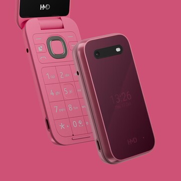 De HMD 2660 Flip heeft grote knoppen waardoor hij gemakkelijk te bedienen is. (Afbeeldingsbron: HMD)