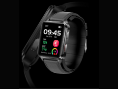 De 2022 Kumi KU5 Pro smartwatch heeft een bloeddruk meetinstrument. (Afbeelding bron: Kumi via AliExpress)
