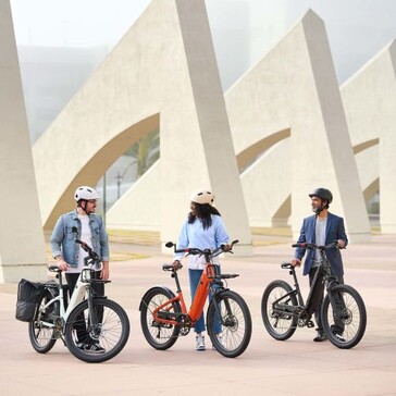 De Momentum Vida E+ e-bike is verkrijgbaar in de kleuren abyss black, mountain air en caramel cinnamon (Afbeelding bron: Momentum)