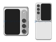Oppo's recente patent biedt een route naar de release van de Find N5 Flip. (Afbeeldingsbron: WIPO via XpertPick)