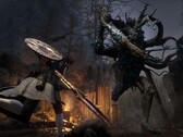 Een afbeelding waarop een gevecht in Lies of P te zien is.