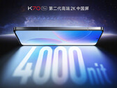 De Redmi K70 Pro zou de eerste smartphone zijn met een 4.000-nit beeldscherm. (Afbeeldingsbron: Xiaomi)