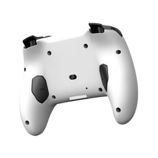 De draadloze Horipad Turbo-controller heeft twee knoppen aan de achterkant.