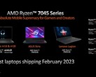 De AMD Ryzen 9 7945HX is gebenchmarkt op Geekbench (afbeelding via AMD)