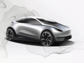 De teaser van het eerste Model 2-platform. (Afbeeldingsbron: Tesla)