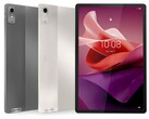 De Lenovo Tab P12 is verkrijgbaar in de afwerkingen Oat en Storm Grey. (Afbeeldingsbron: Lenovo)