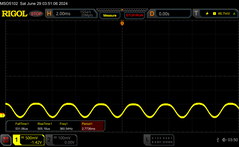 PWM: 4/10 Helderheid, ~360 Hz