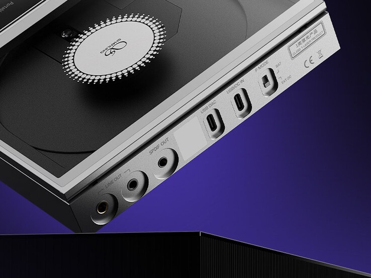 De Shanling EC Zero AKM draagbare CD-speler ondersteunt 3,5 mm single-ended en 4,4 mm gebalanceerde bedrade hoofdtelefoons, optische SPDIF-aansluitingen en Bluetooth 5.3 draadloze hoofdtelefoons. (Afbeeldingsbron: Shanling)