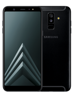 Getest: Samsung Galaxy A6+. Testmodel beschikbaar gesteld door notebooksbilliger.de.