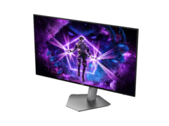 AOC's nieuwe Agon Pro AG276QKD2 (afgebeeld) bundelt 2 x HDMI 2.1 (DSC), 1 x DisplayPort 2.1, 2 x USB 3.2 Gen 1 Type-A, 1 x USB 3.2 Gen 1 Type-B (upstream) en een 3,5 mm audio-uitgang. Geen USB-C poort hier. (Afbeeldingsbron: Beeldschermspecificaties)