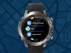 De Amazfit Falcon smartwatch heeft een update gekregen met nieuwe functies. (Afbeeldingsbron: Amazfit)