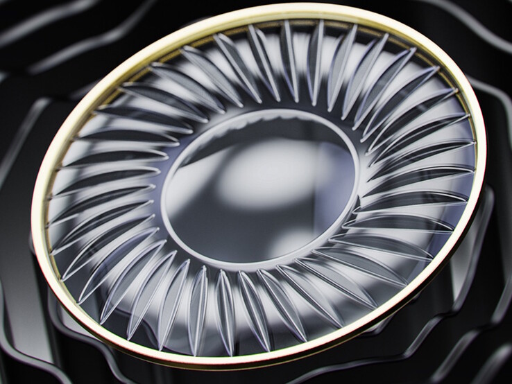 De Fiio JT3 hoofdtelefoon gebruikt 50mm PEK/PU composiet diafragma's met messing dempringen. (Afbeeldingsbron: Fiio)